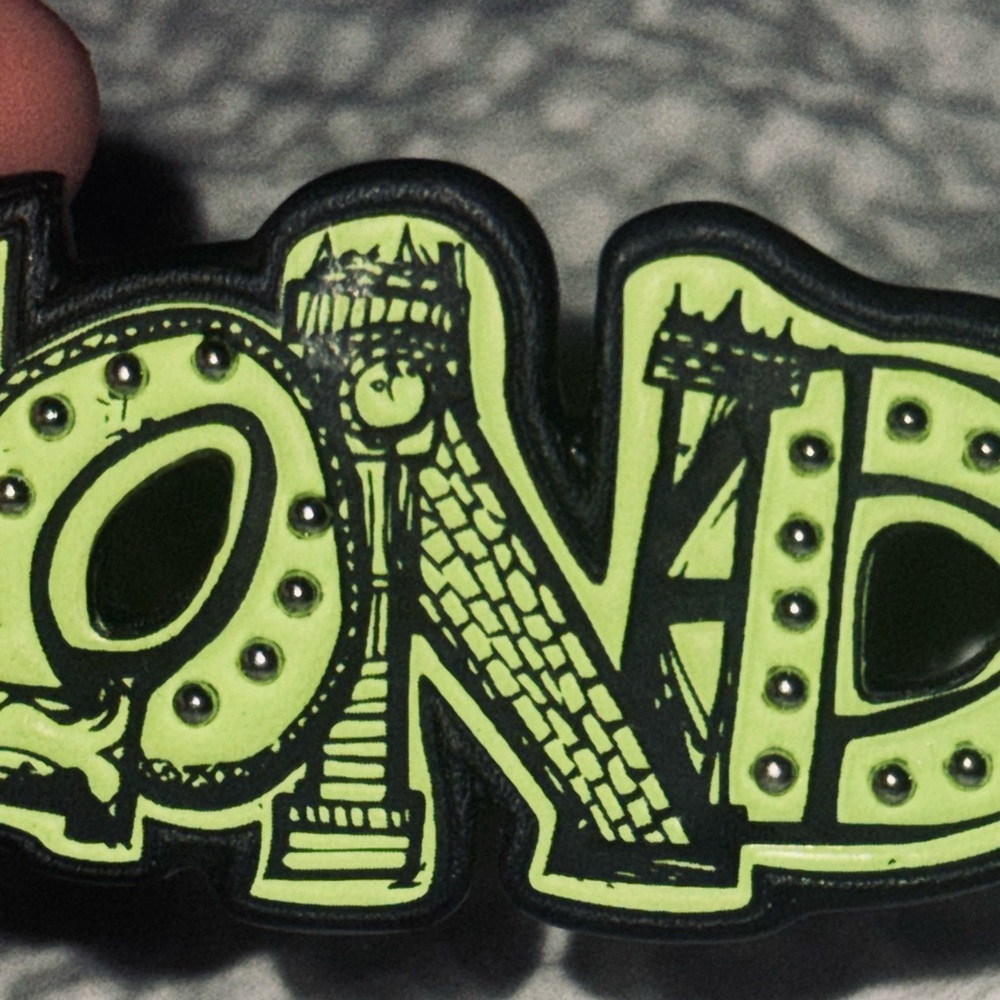 MICHAEL KORS/MK LONDON NEON NOVELTY KEYCHAIN FOB/ vintage rare! 35F9SNZK2X - Picture 14 of 16